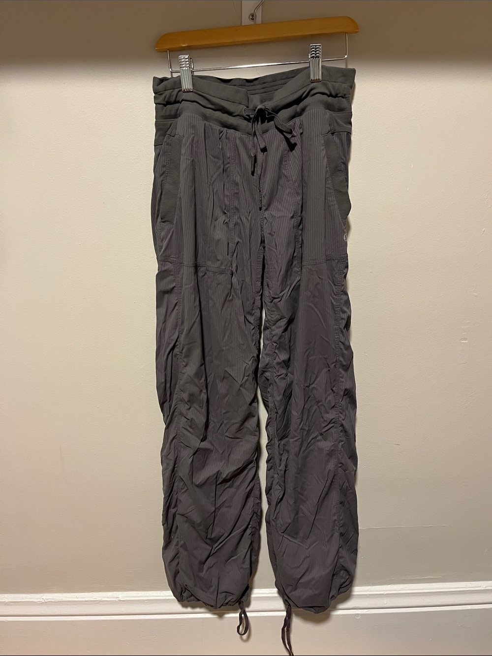 Grey Lulu Lemon Studio Pants Size M